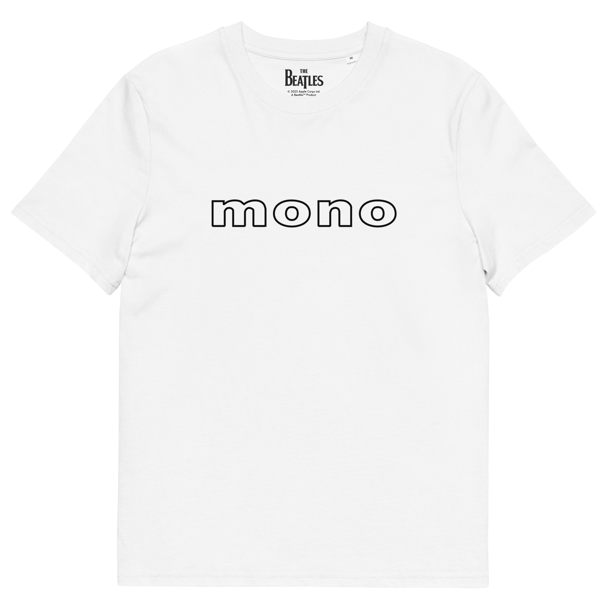 The Beatles In Mono White T-Shirt - The Beatles
