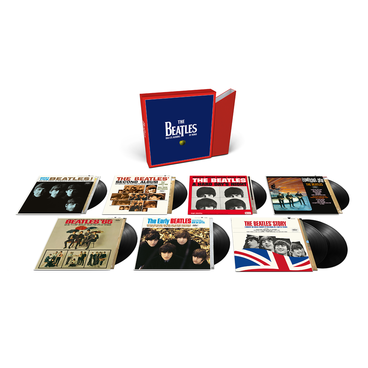 The Beatles - 1964 US Albums in Mono: 8LP Boxset - The Beatles The Beatles - 1964 US Albums in Mono: 8LP Boxset - The Beatles