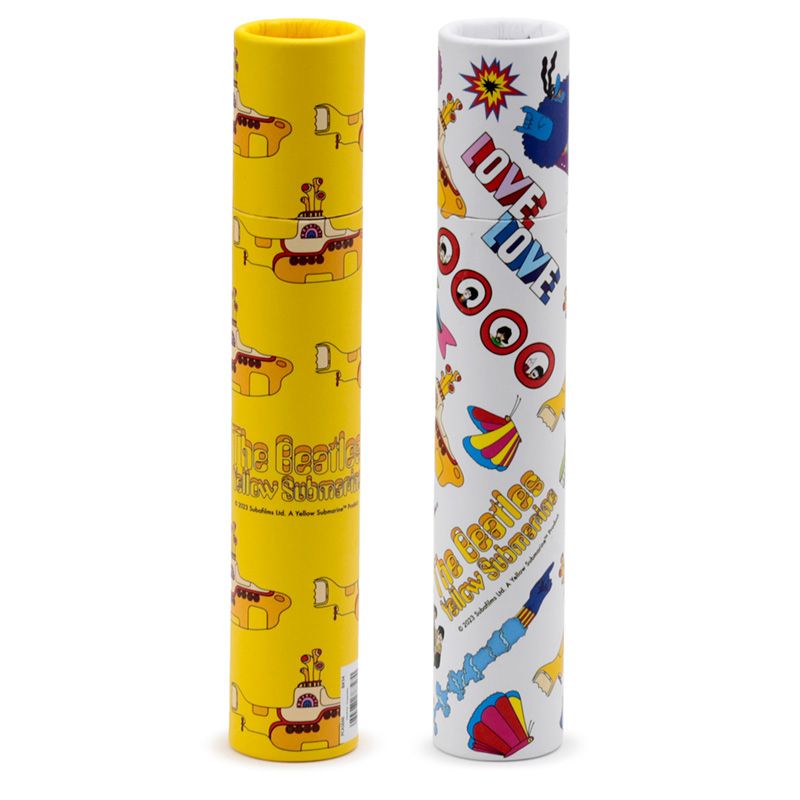 The Beatles - The Beatles Yellow Submarine Large Pencil Pot with 12 Colouring Pencils