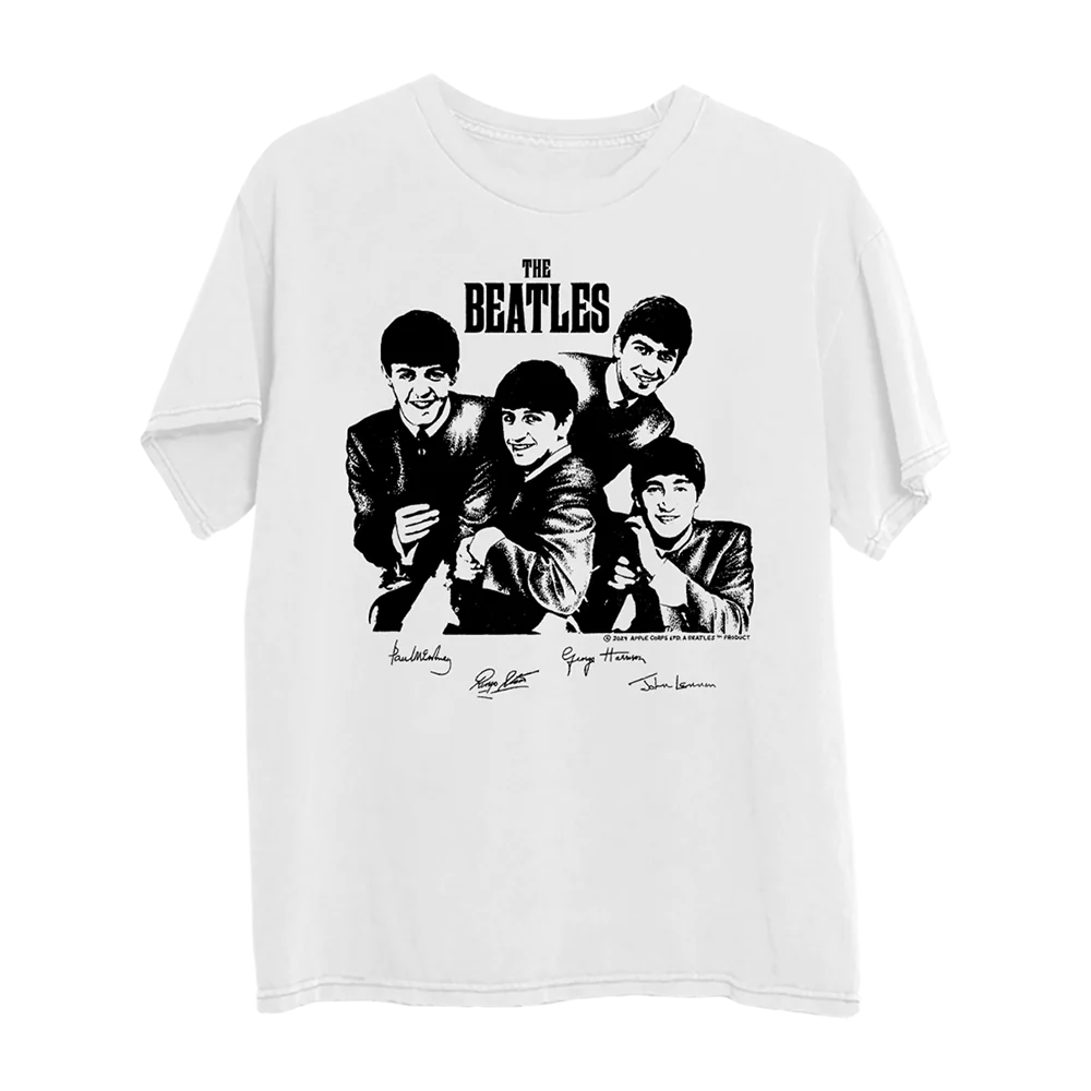 Mens beatles t shirt sales