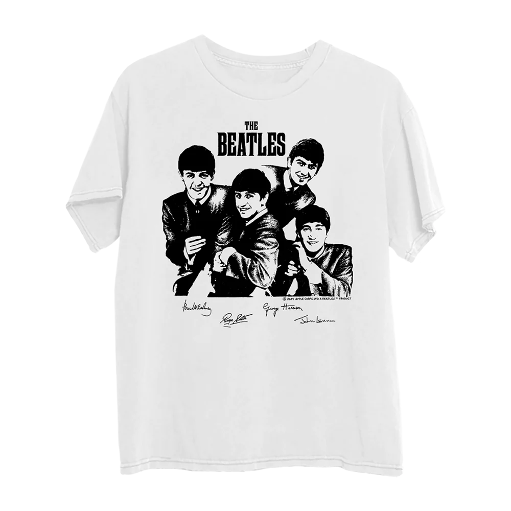 The Beatles - The Beatles Photo White T-Shirt