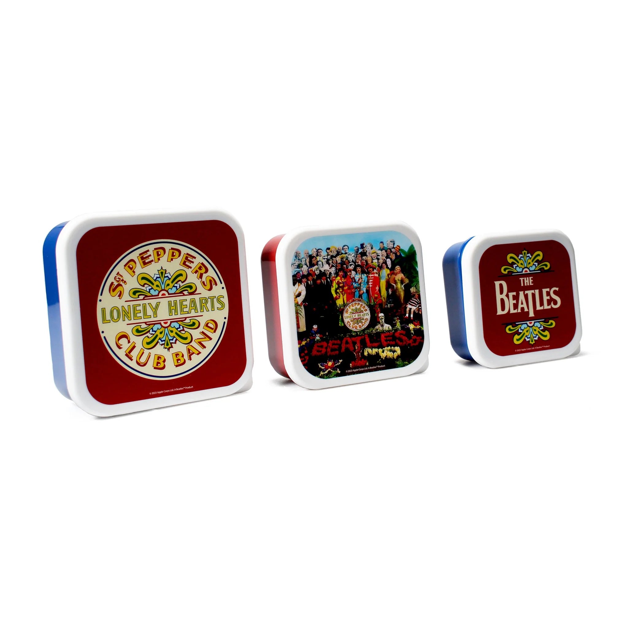 The Beatles - Sgt. Pepper Snack Boxes Set of 3