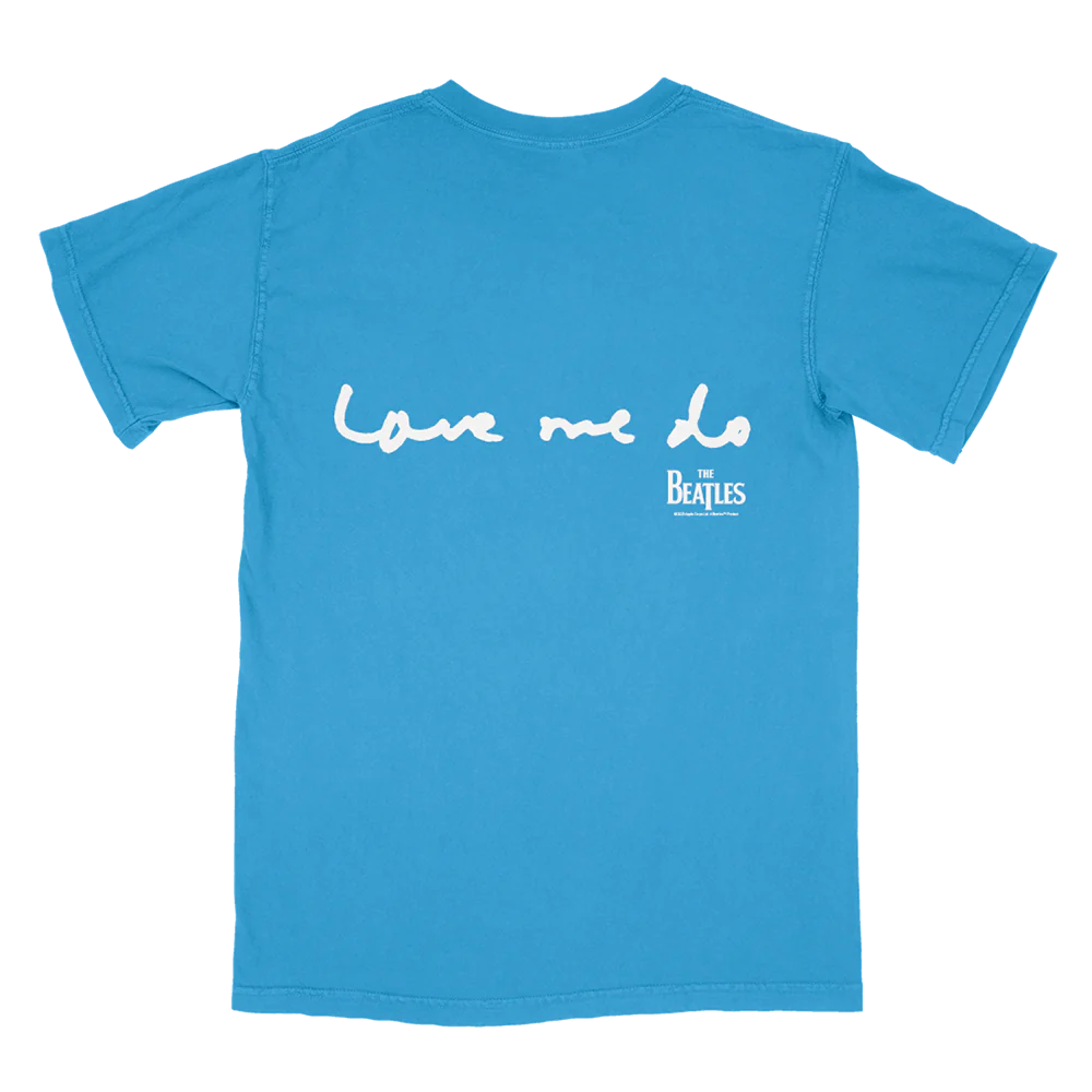 The Beatles - Now and Then / Love Me Do Blue T-Shirt