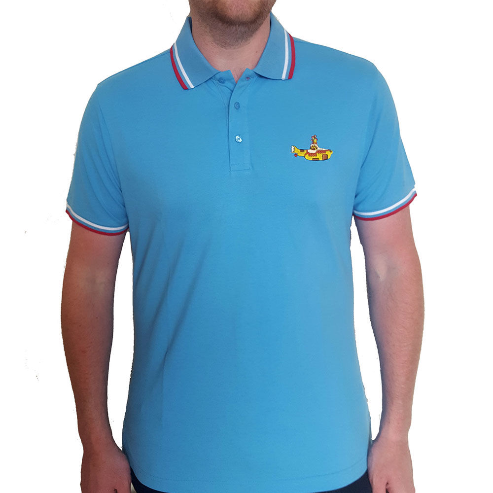 The Beatles - Unisex Polo Shirt: Yellow Submarine