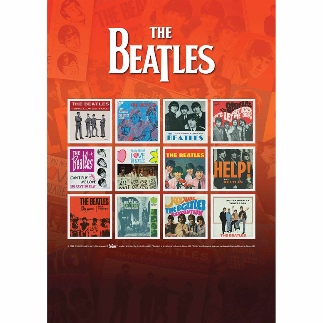 The Beatles - BEATLES 2023 SQUARE CALENDAR