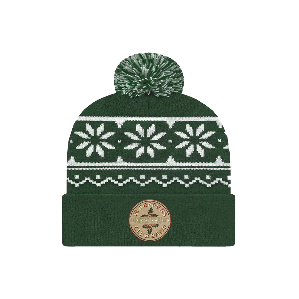 The Beatles - Green Holiday Beanie