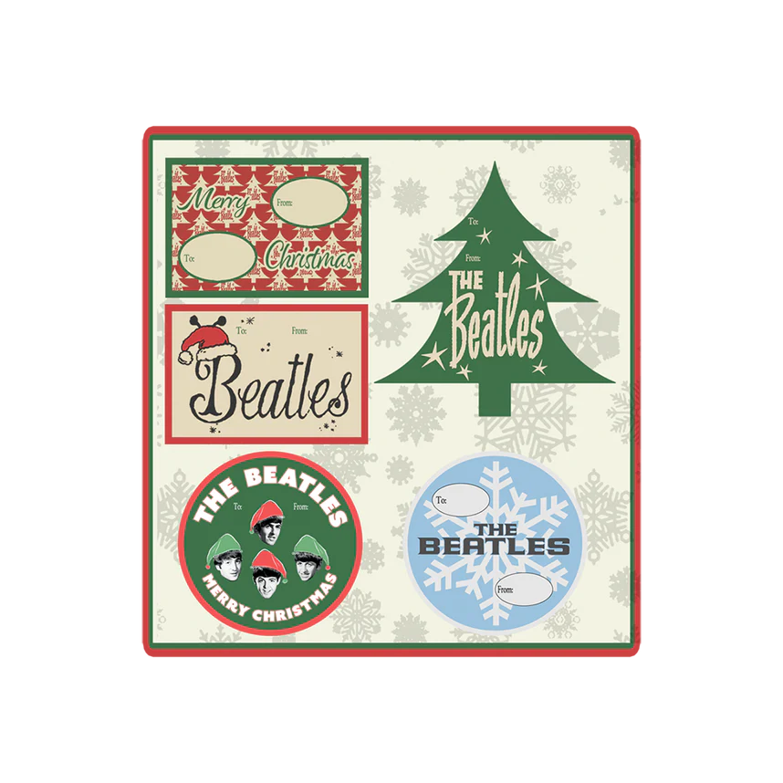 The Beatles - Holiday Sticker Set