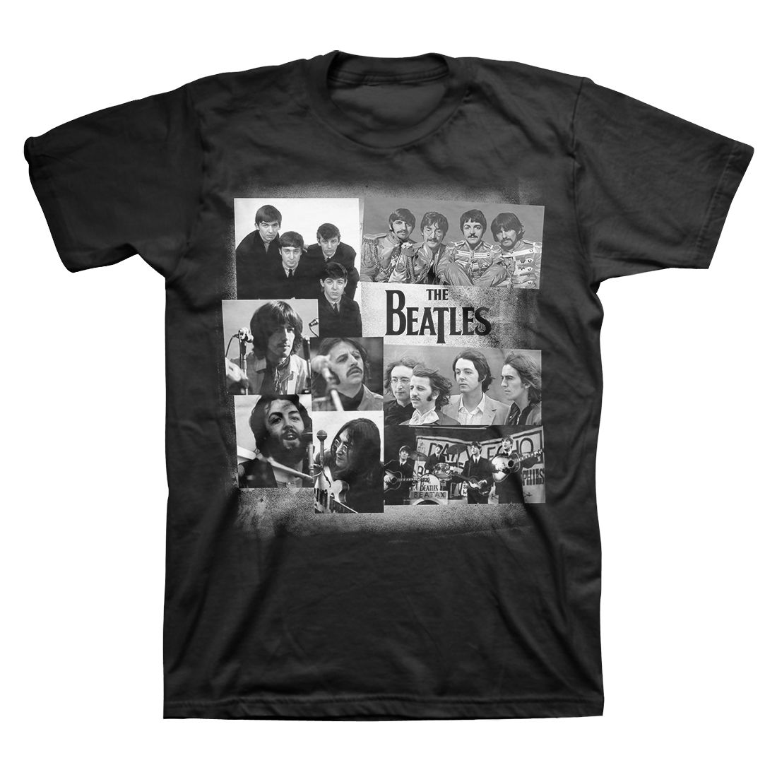 The Beatles - Photo Collage T-Shirt