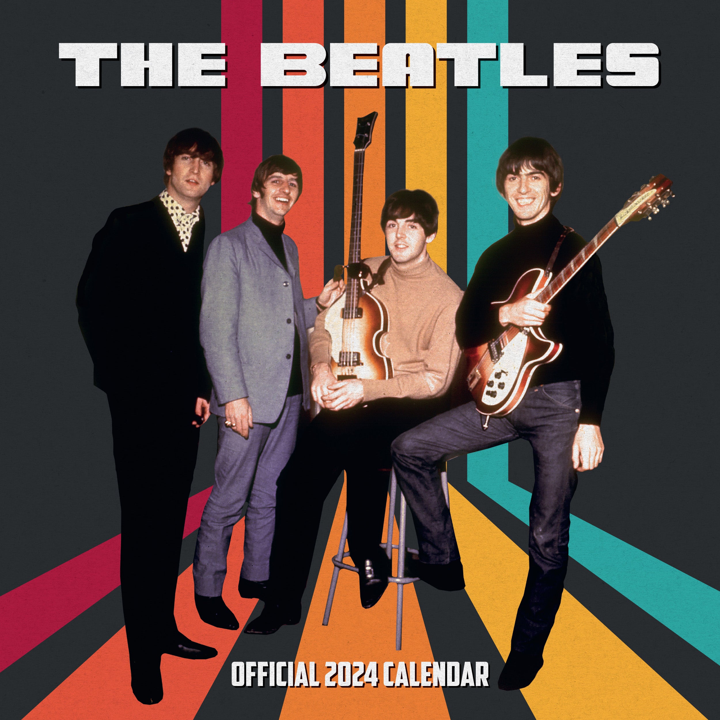 The Beatles - BEATLES 2024 SQUARE CALENDAR