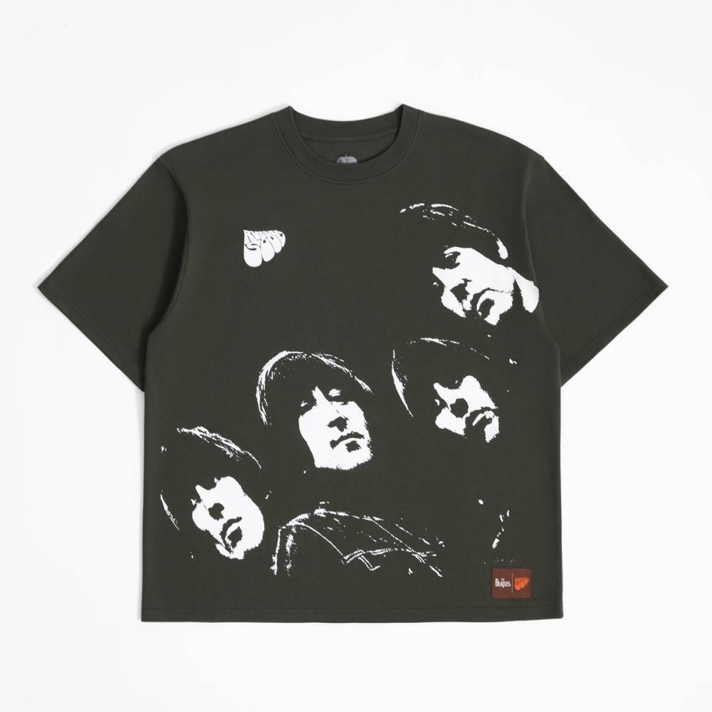 The Beatles - Rubber Soul Boxy Tracklist Tee