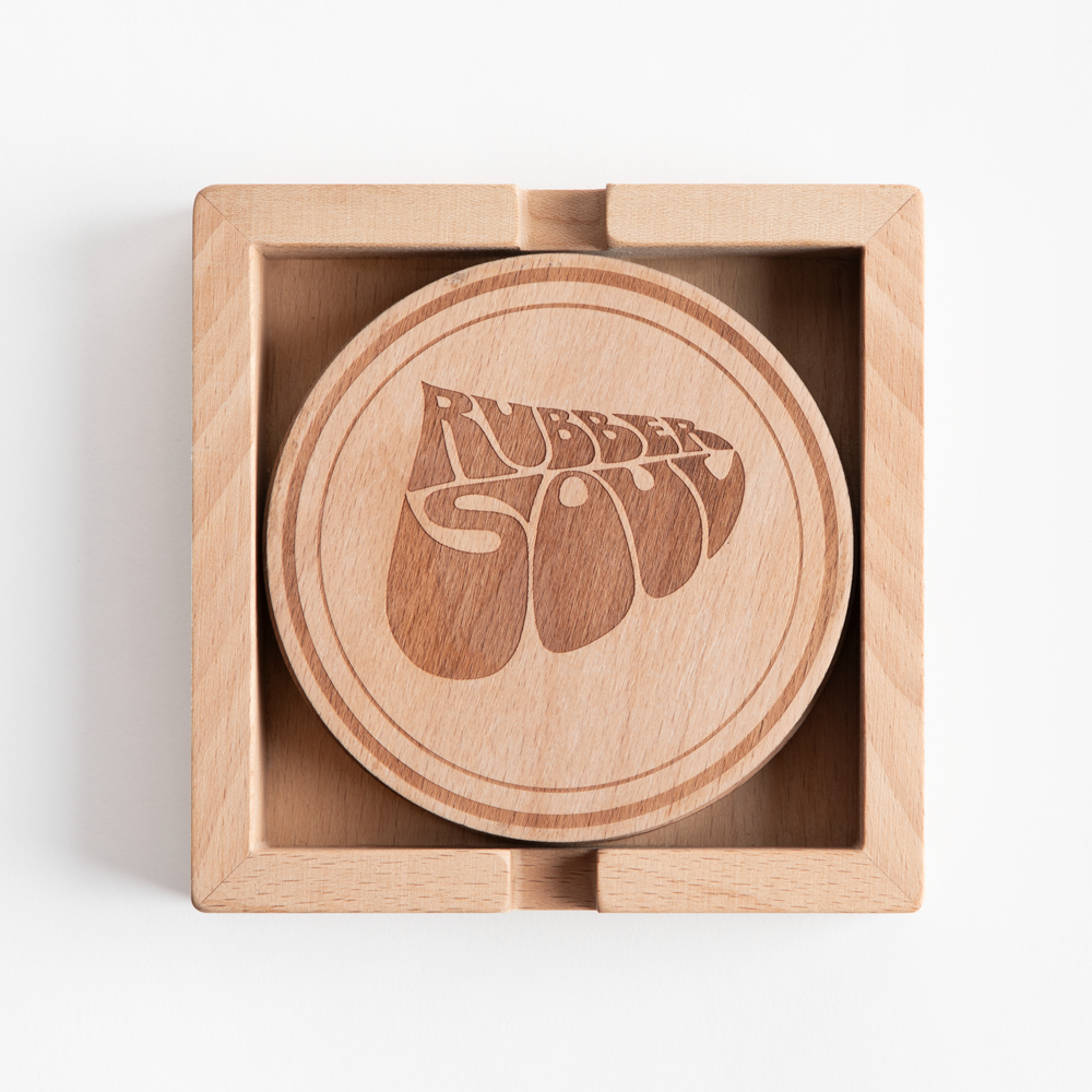The Beatles - Rubber Soul Set Of 4 Coasters