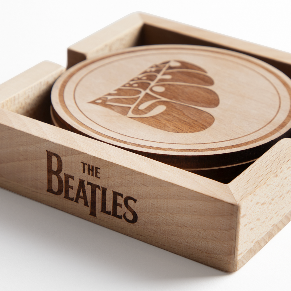 The Beatles - Rubber Soul Set Of 4 Coasters