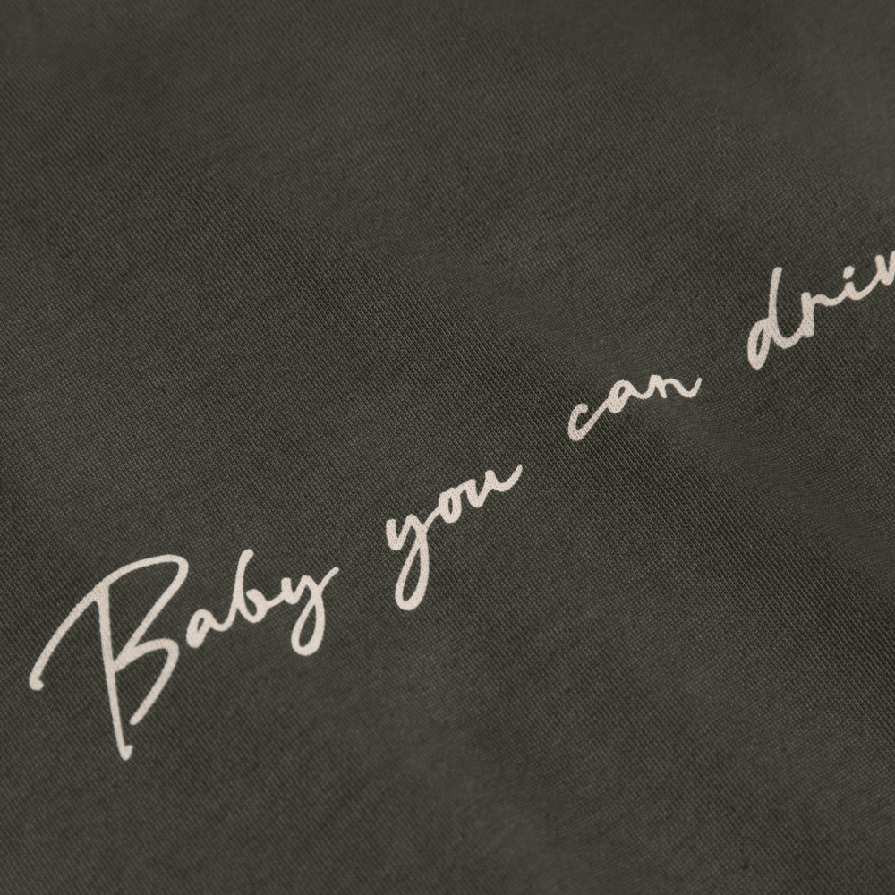 The Beatles - Rubber Soul Baby You Can Drive My Car Handwritten Baby Tee