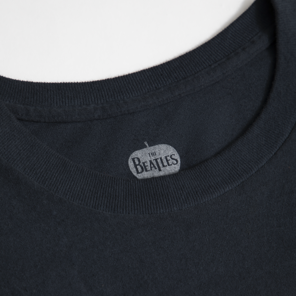 The Beatles - Rubber Soul Black & Orange Distressed Tee