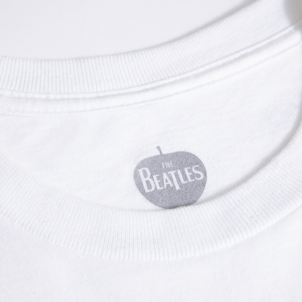 The Beatles - Rubber Soul White Montage Tee