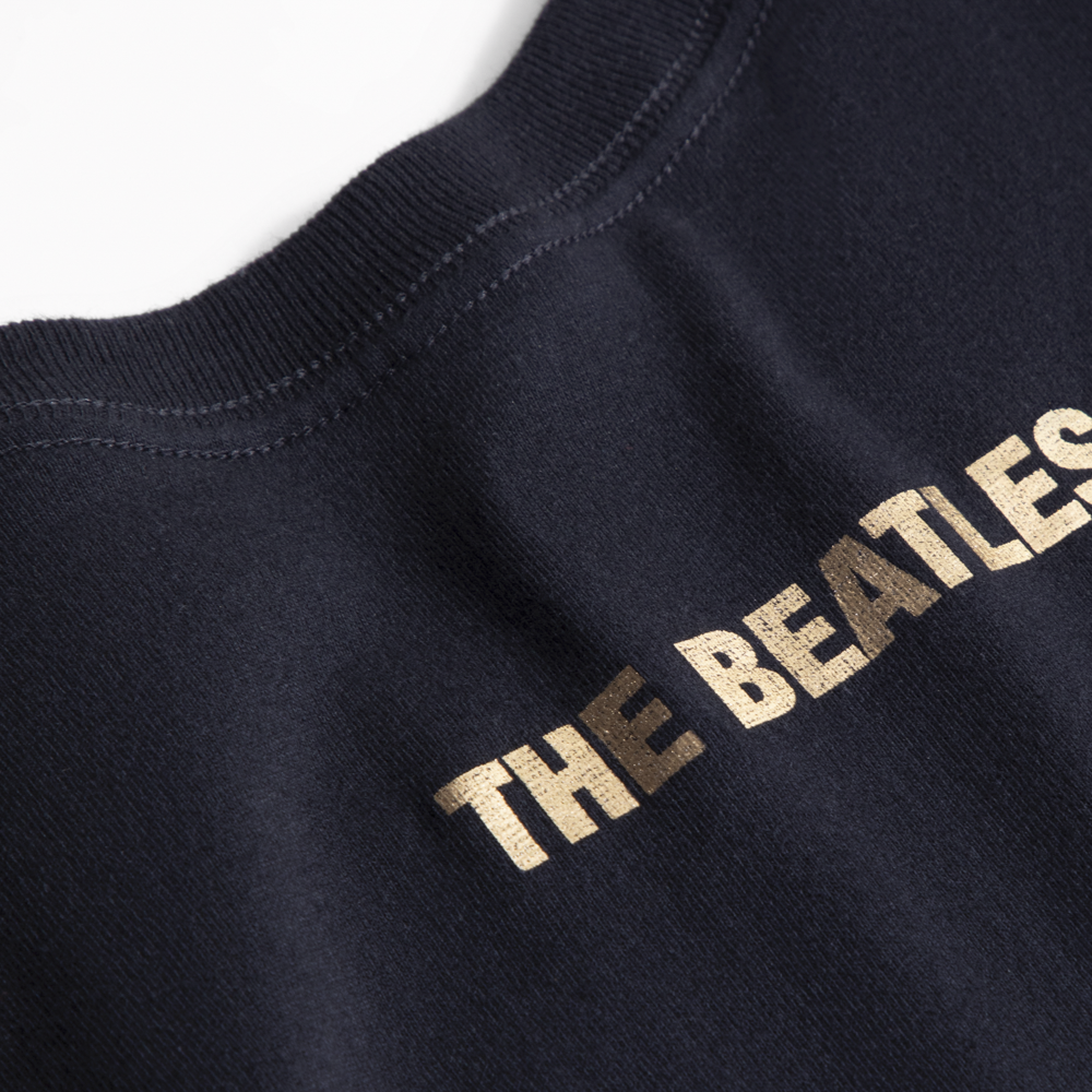 The Beatles - Rubber Soul Black Gold Foil Tee