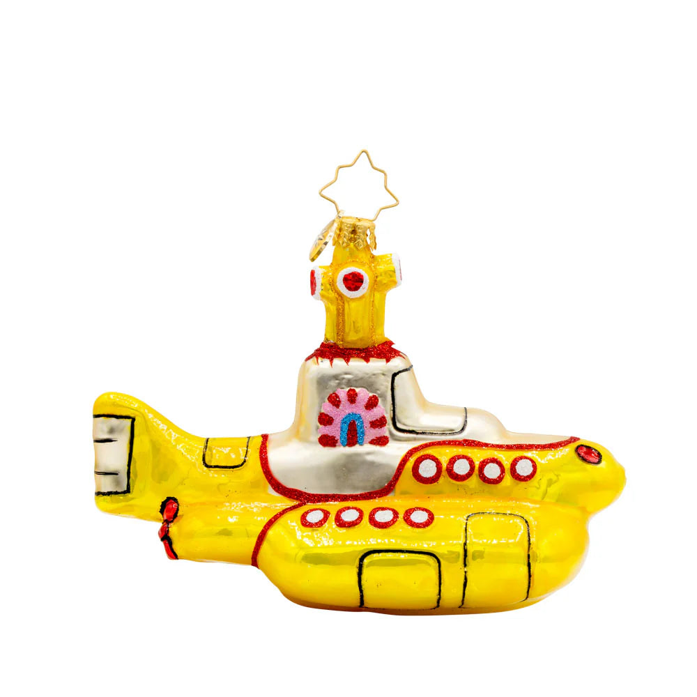 The Beatles - The Beatles x Radko All You Need is This Yellow Submarine Ornament