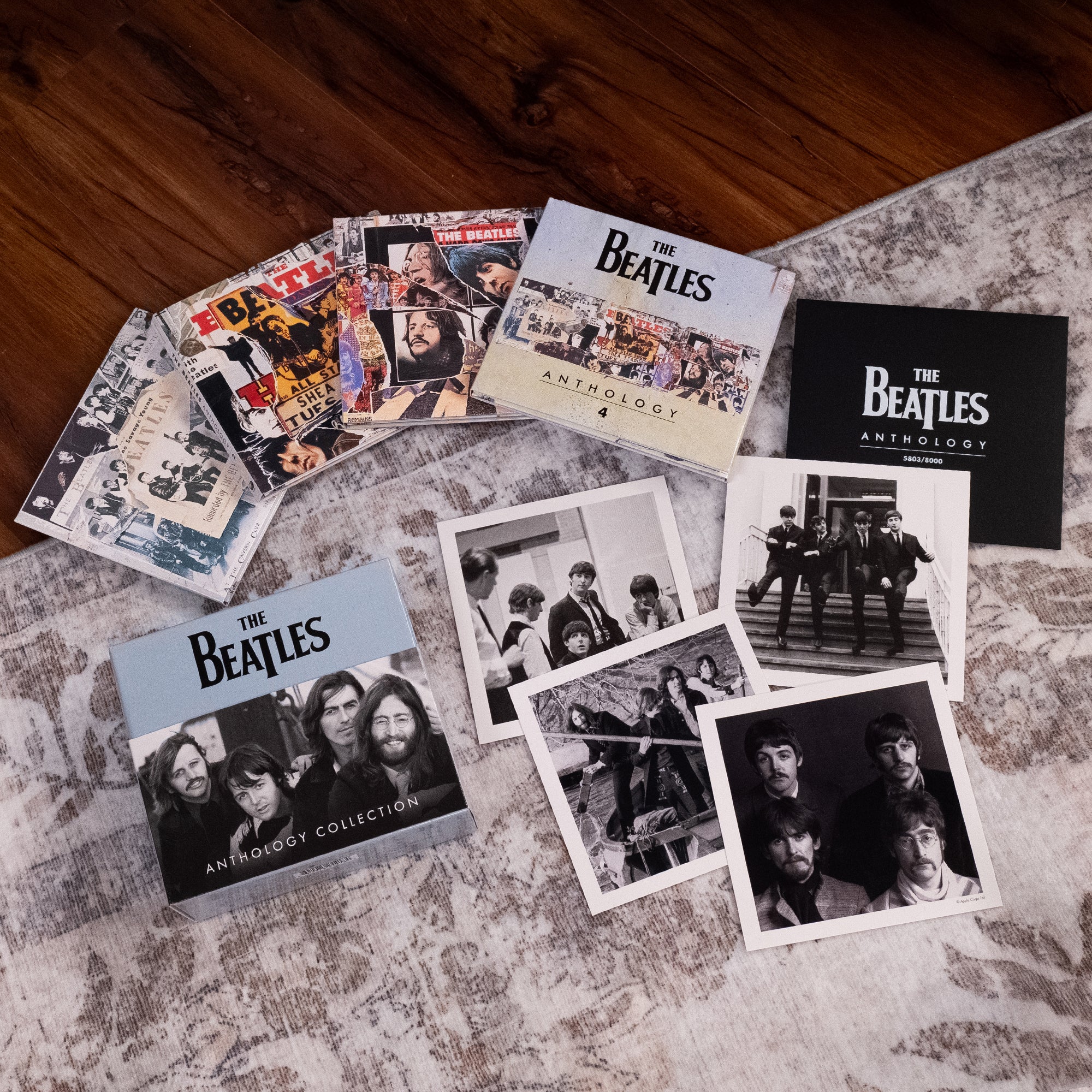 The Beatles - Anthology Collection (2025 Edition) + Limited, Numbered Photo Art Card Set: 8CD Boxset