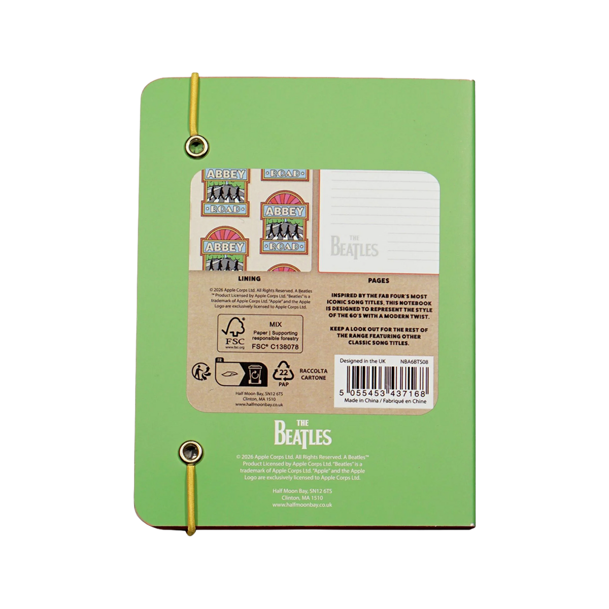 The Beatles - Abbey Road Softcover Notebook