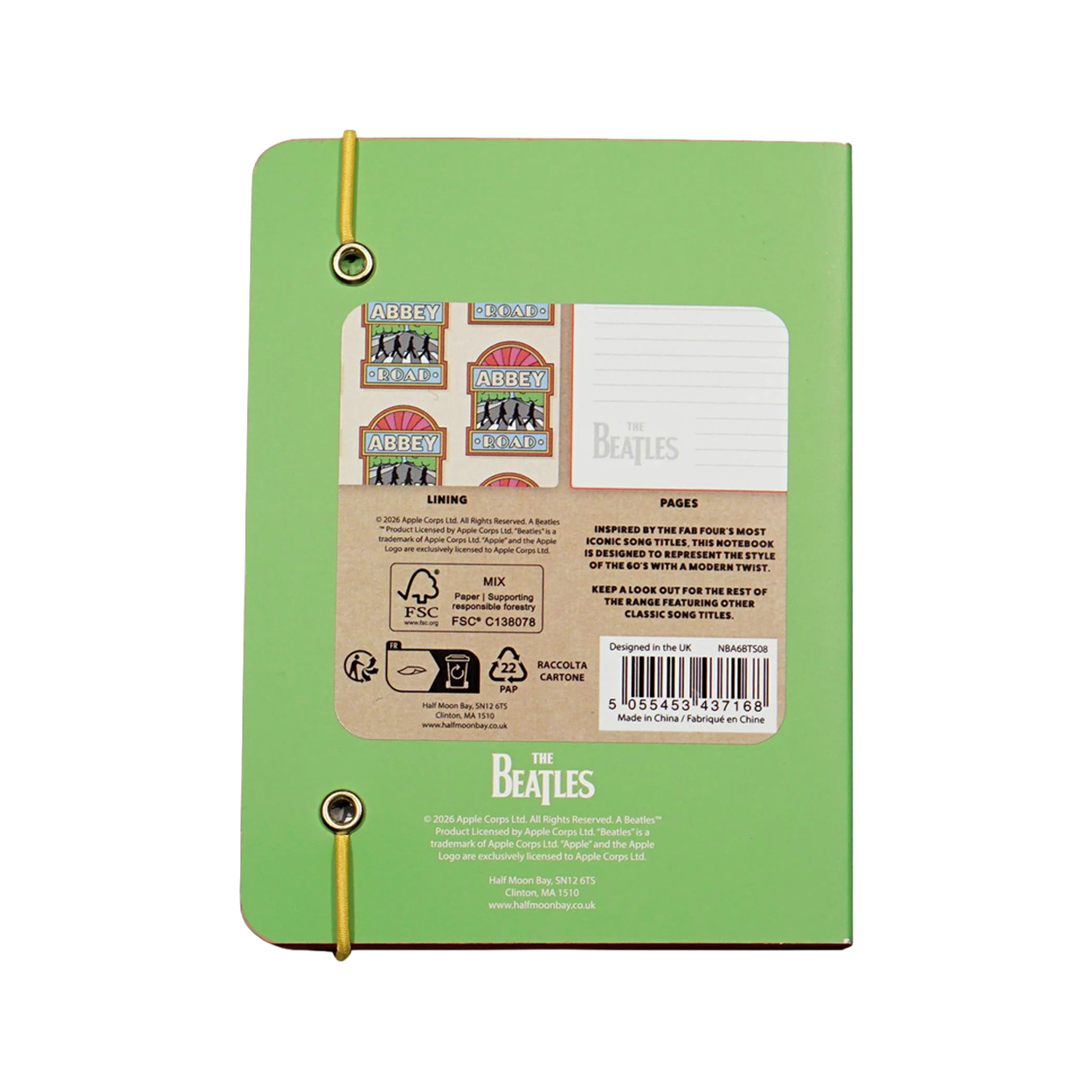 The Beatles - Abbey Road Softcover Notebook