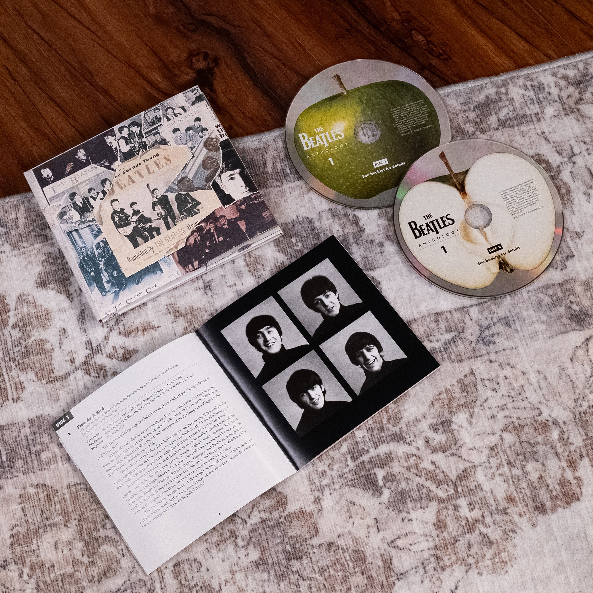 The Beatles - Anthology Collection (2025 Edition) + Limited, Numbered Photo Art Card Set: 8CD Boxset