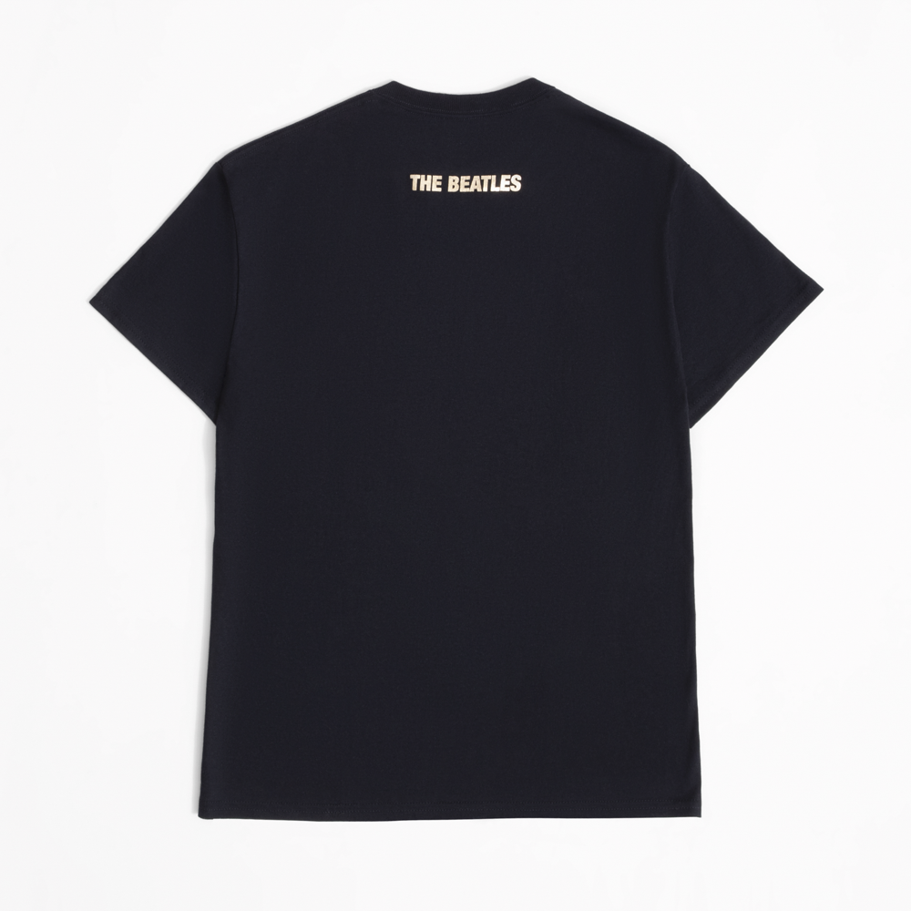 The Beatles - Rubber Soul Black Gold Foil Tee
