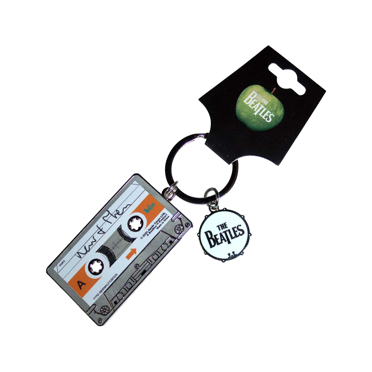 The Beatles - Now & Then/Love Me Do Cassette Keychain