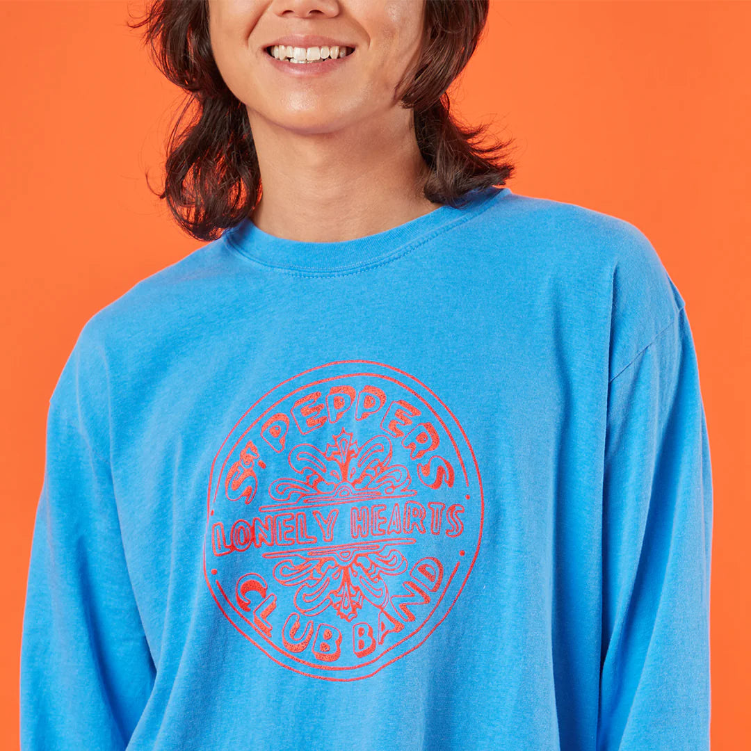 The Beatles - Sapphire Sgt. Pepper Drum Longsleeve T-Shirt