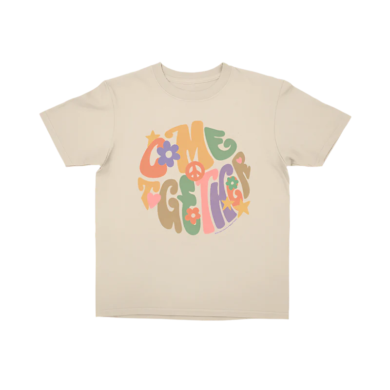The Beatles - Come Together Beige Youth T-Shirt