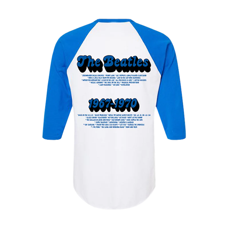 The Beatles - Blue Album Raglan T-Shirt