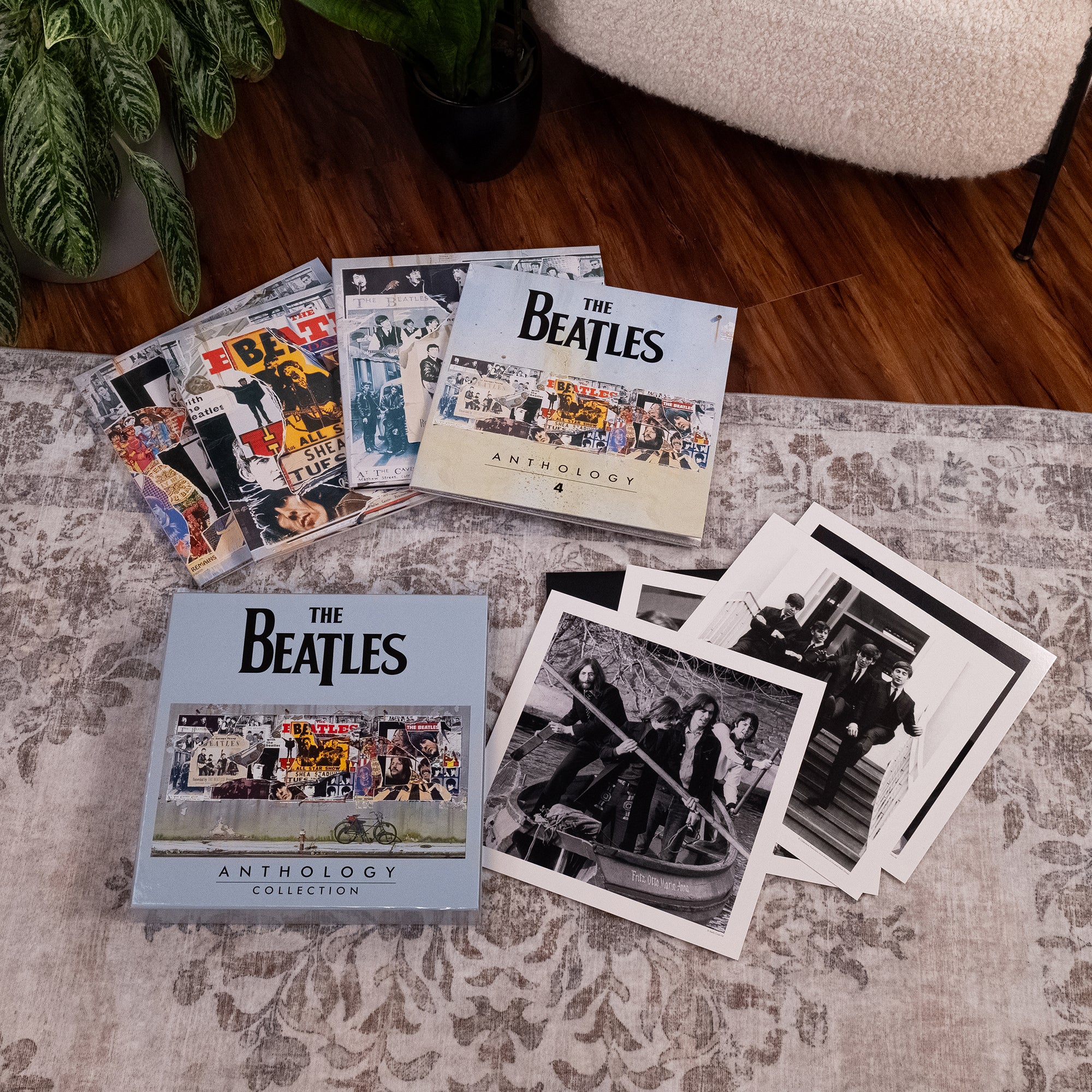 The Beatles - Anthology Collection (2025 Edition) + Limited, Numbered Photo Art Card Set: 12LP Boxset