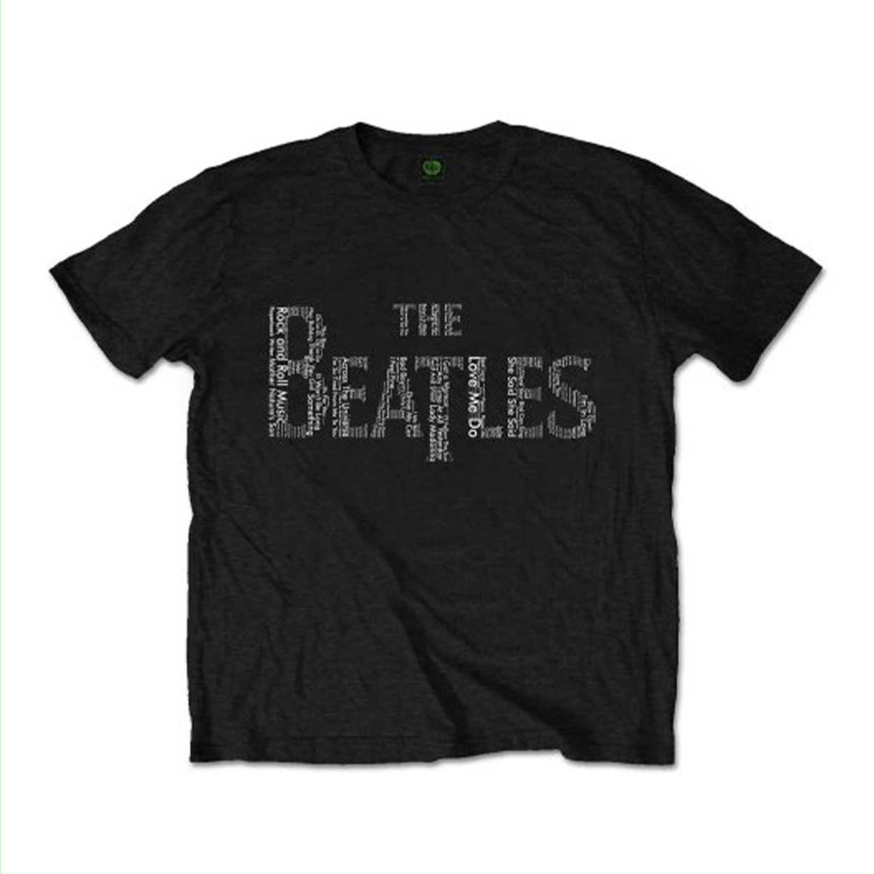 The Beatles - Beatles Songs Drop T Logo T-shirt