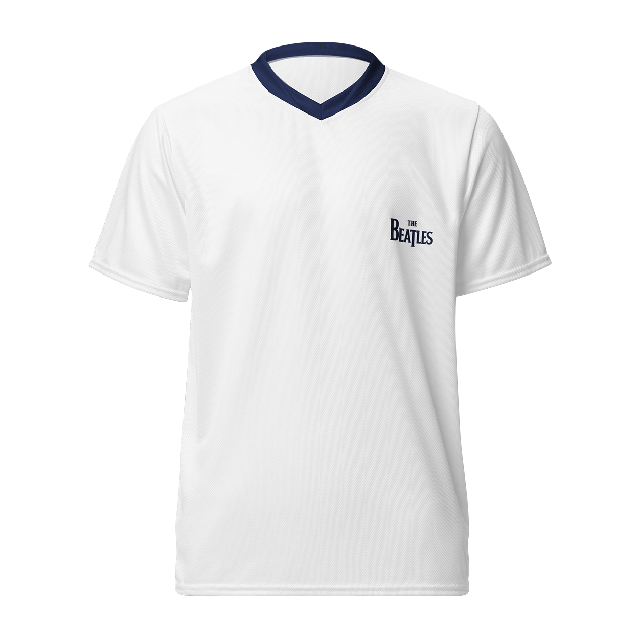 The Beatles - White & Navy Hey Jude Beatles Football Jersey