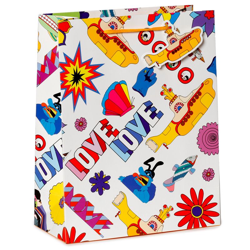 The Beatles - The Beatles Yellow Submarine LOVE Gift Bag Large