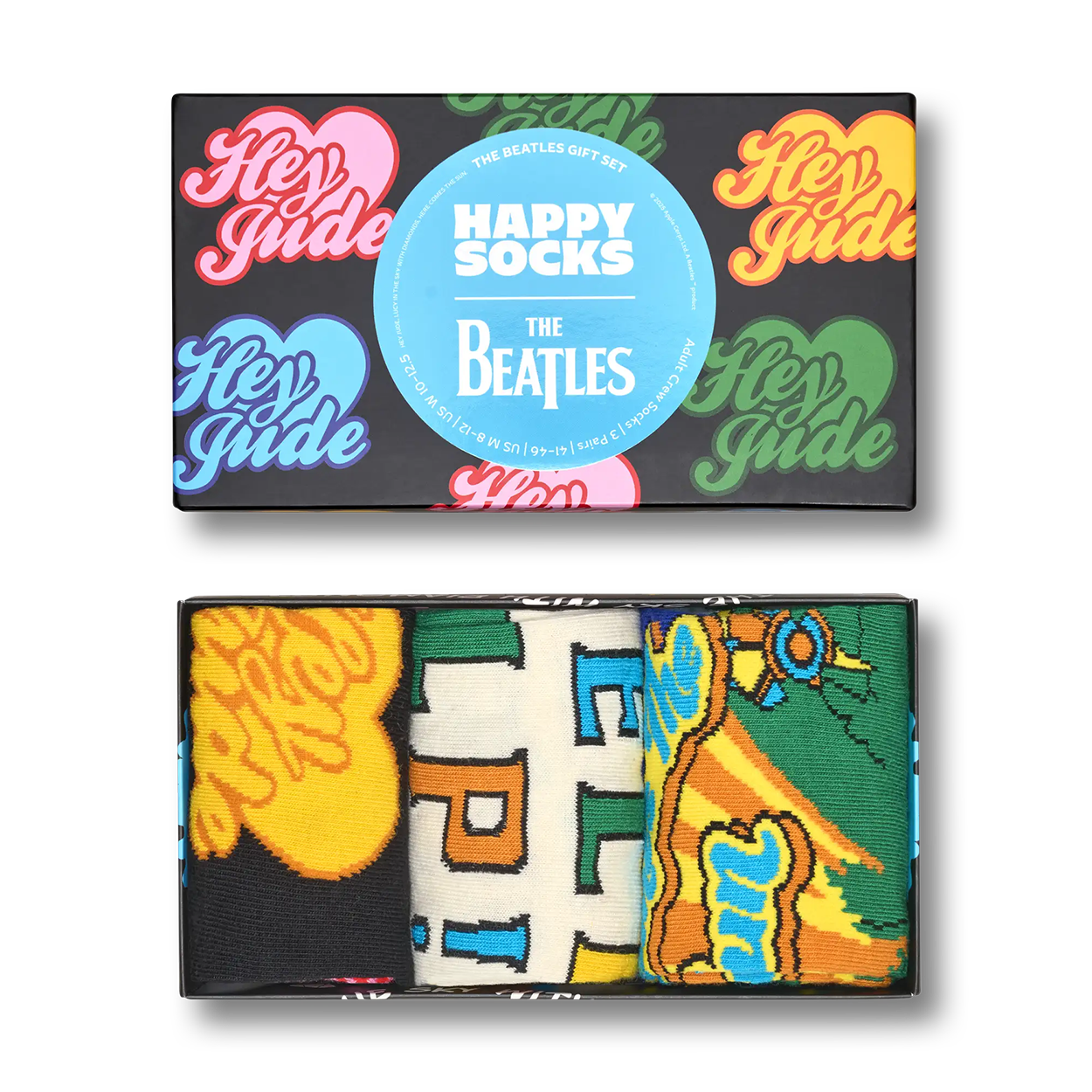 The Beatles - The Beatles 3-Pack Socks Gift Set