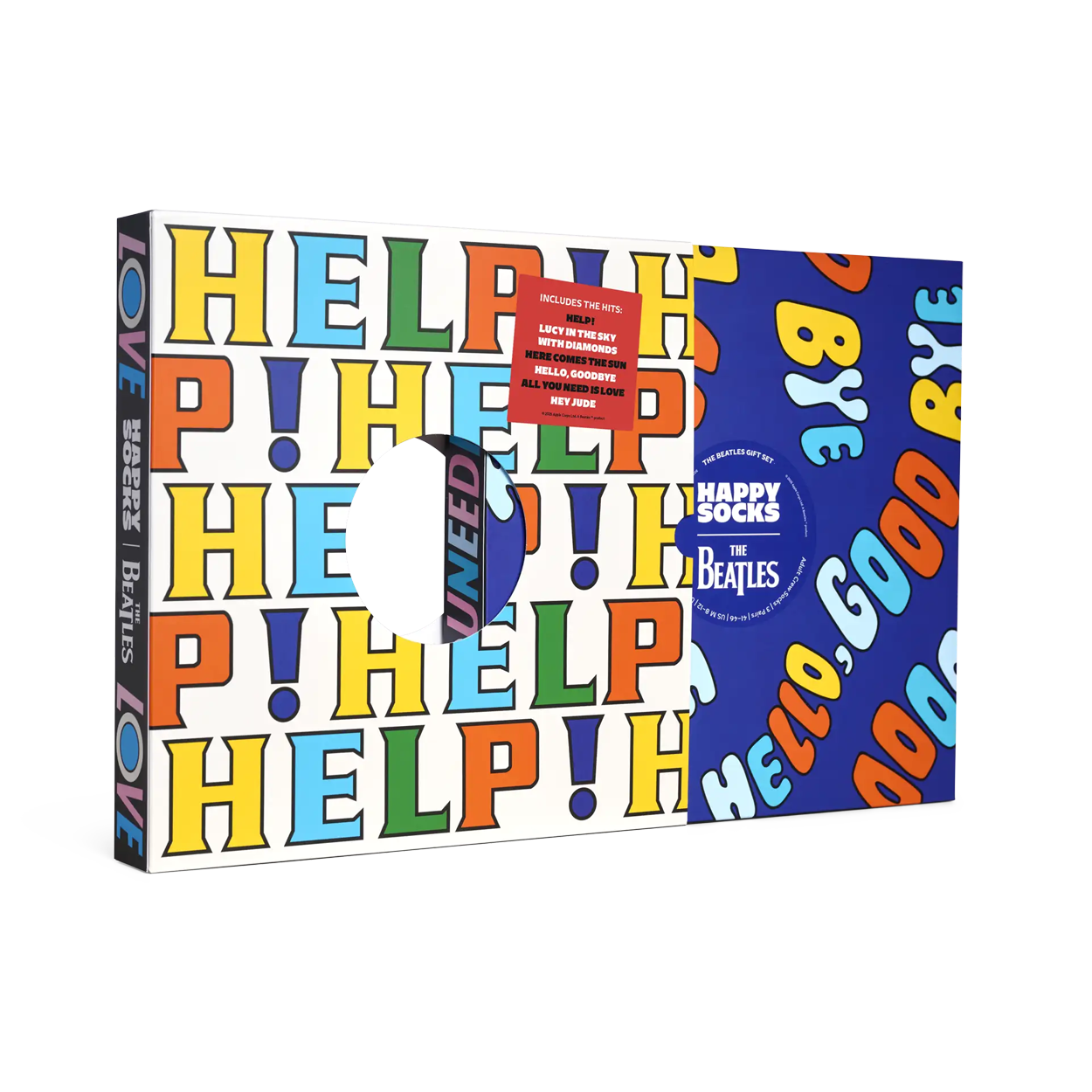 The Beatles - The Beatles 6-Pack Socks Gift Set