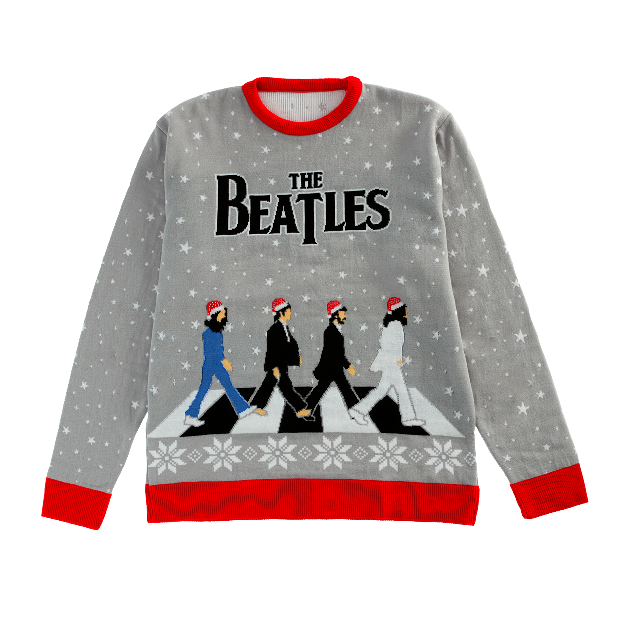 The Beatles - Snow and Then: The Beatles Christmas Jumper