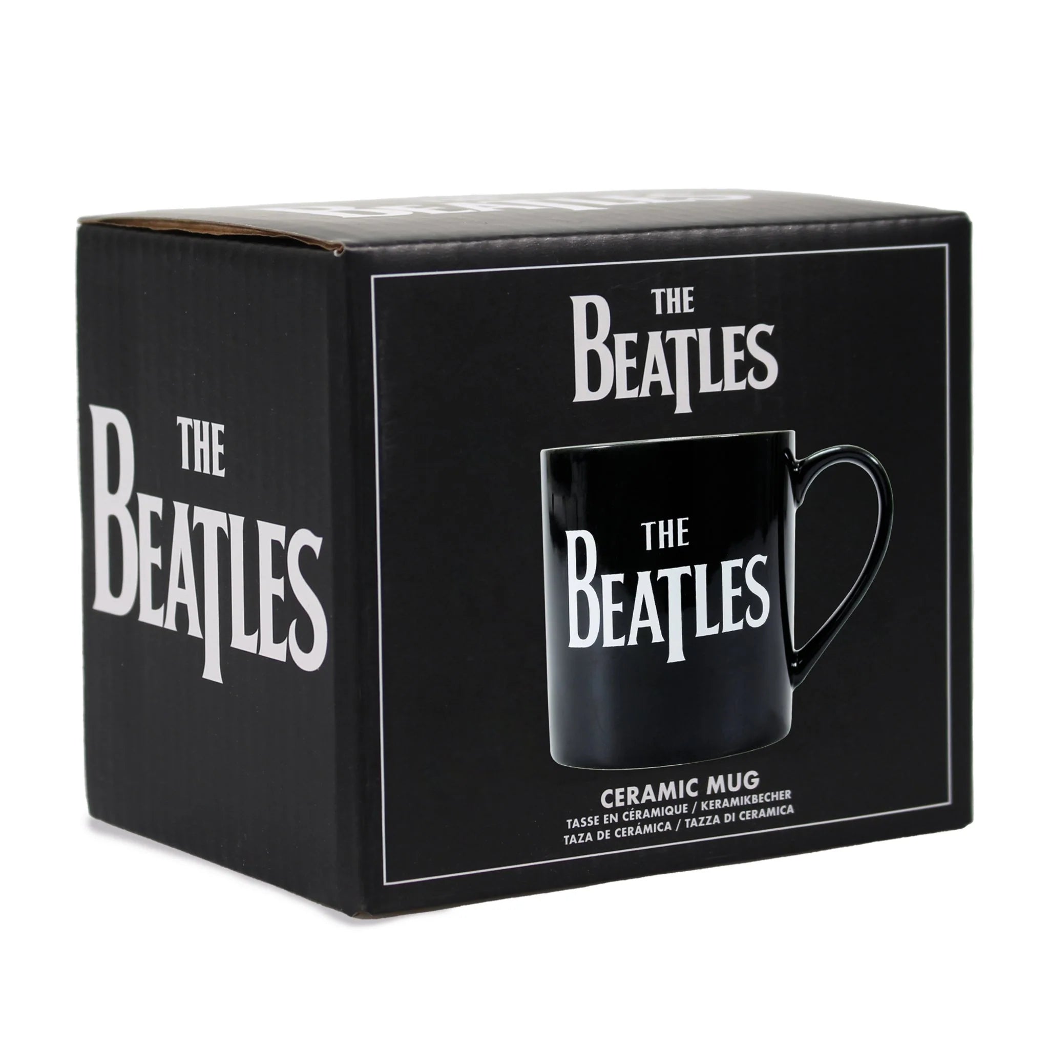 The Beatles - The Beatles Logo Black Mug