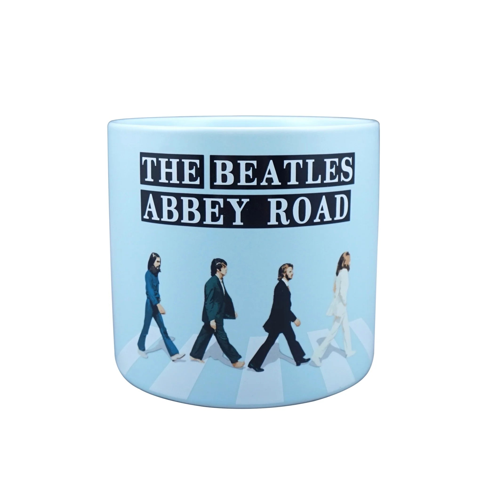 The Beatles - Abbey Road 10cm Blue Plant Pot