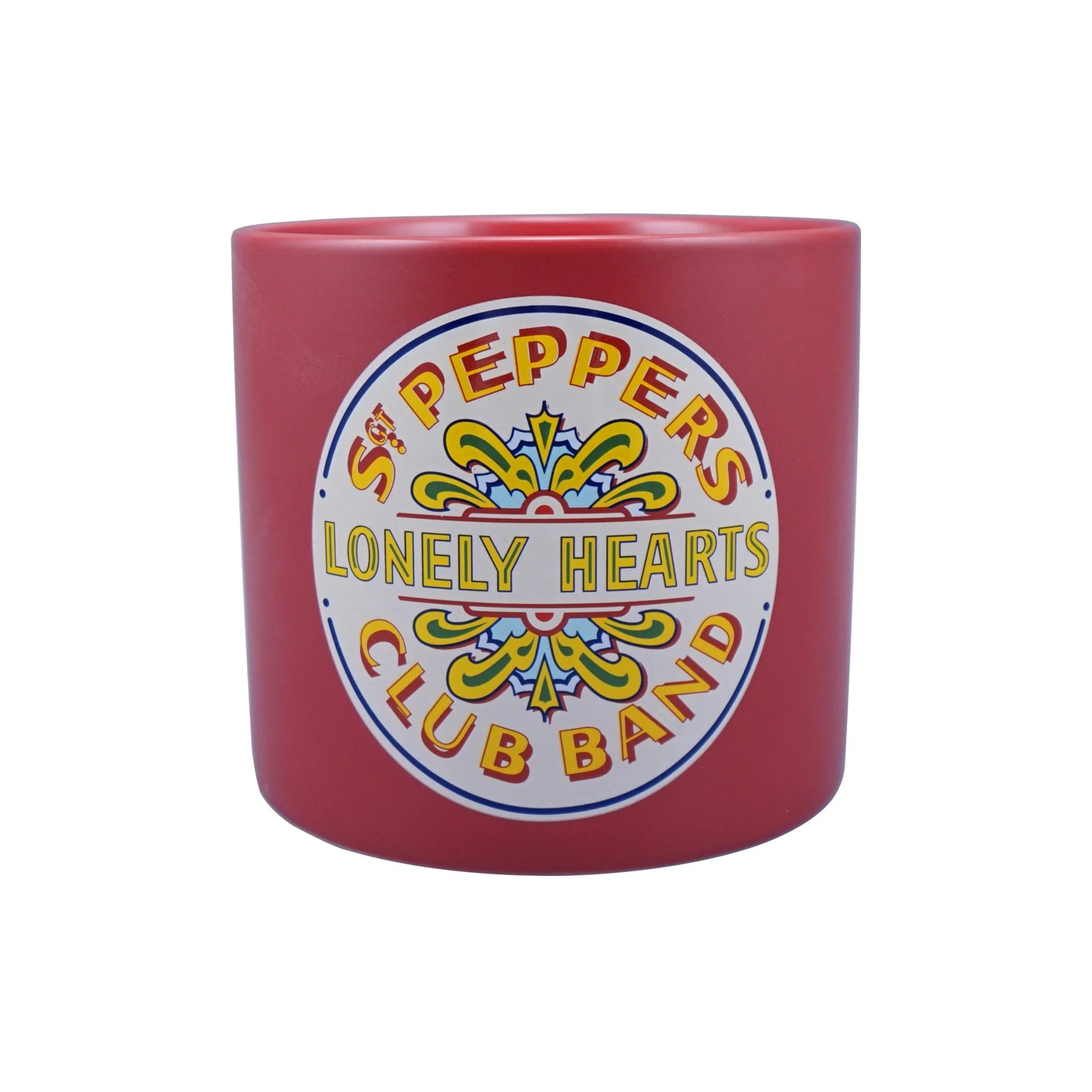 The Beatles - Sgt. Pepper 10cm Red Plant Pot