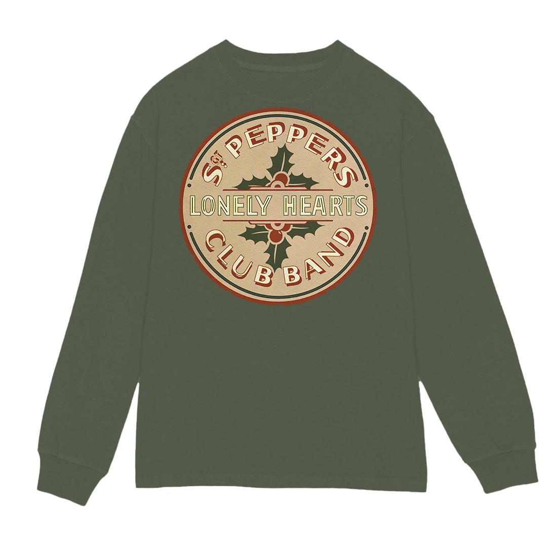 The Beatles - Sgt. Pepper Holiday Long Sleeve Shirt