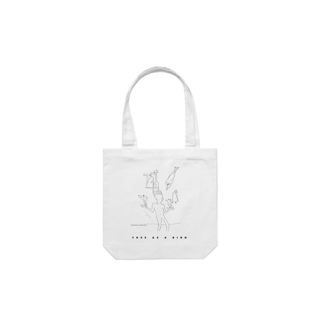 The Beatles - Free As A Bird Tote Bag