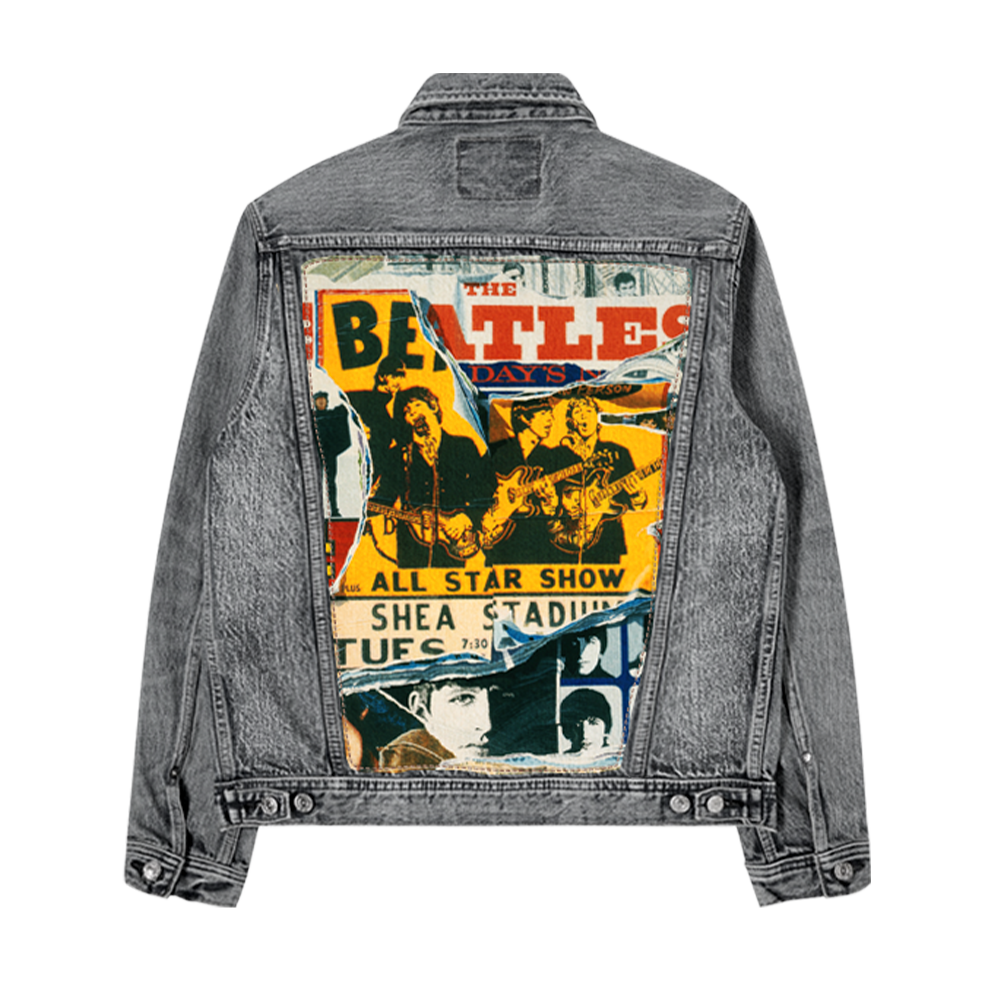 The Beatles - Anthology Black Denim Jacket