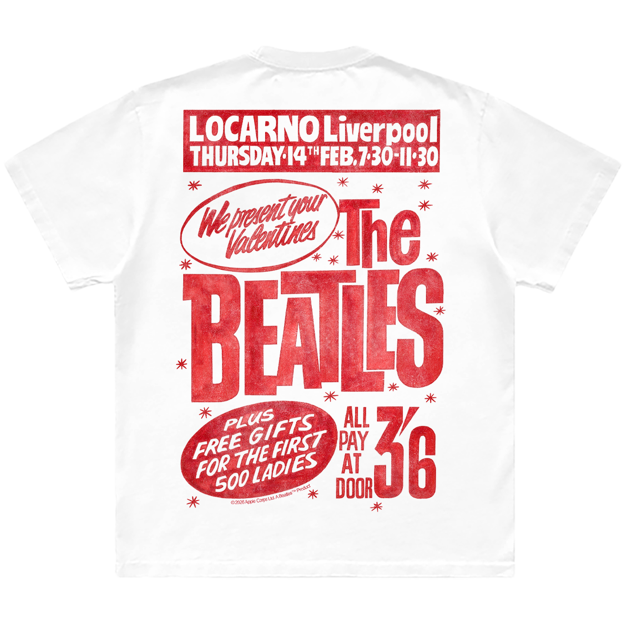 The Beatles - Valentine's Day '63 T-Shirt