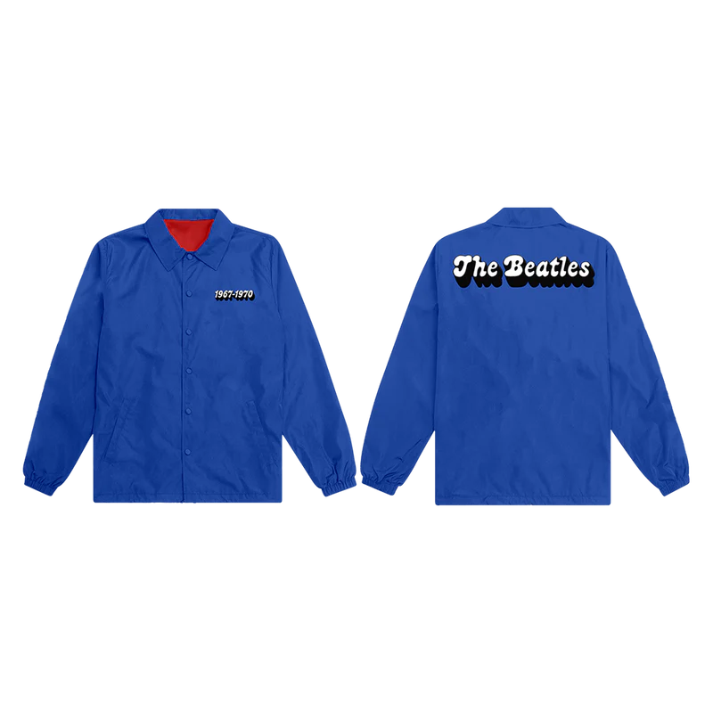 The Beatles - Red & Blue Reversible Coaches Jacket