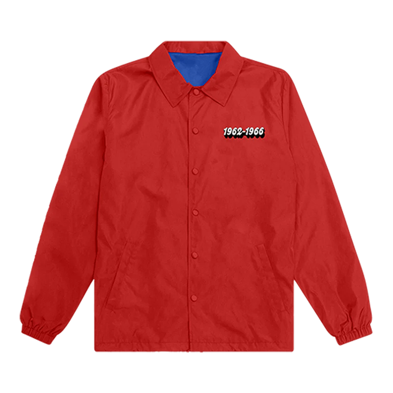 The Beatles - Red & Blue Reversible Coaches Jacket