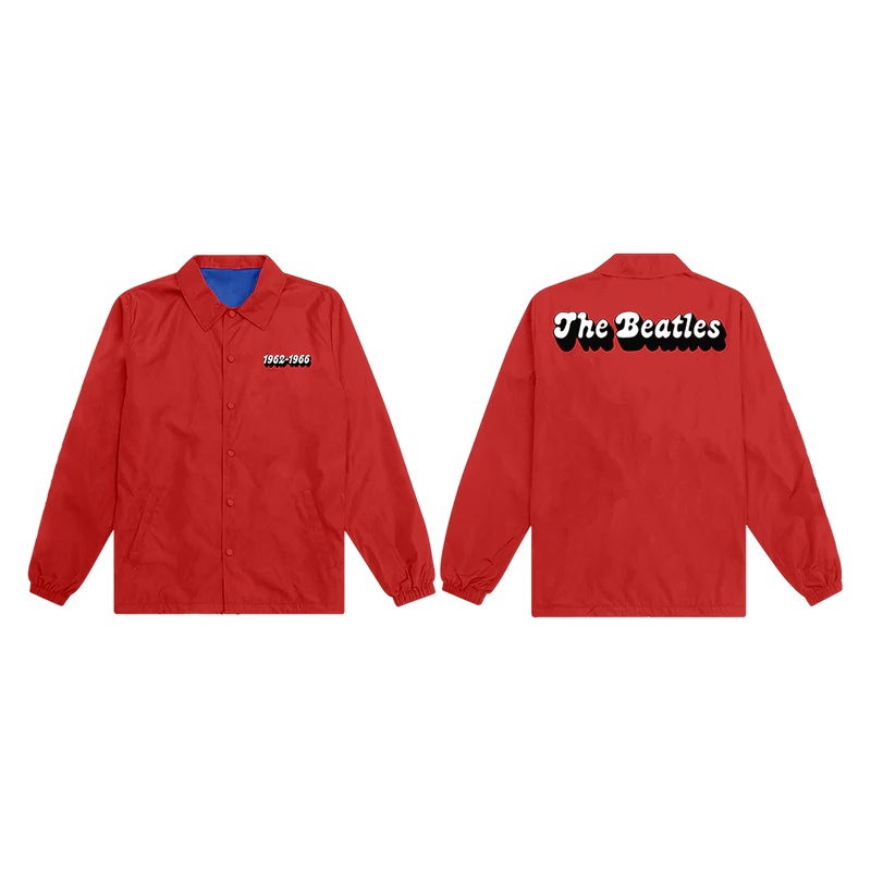 The Beatles - Red & Blue Reversible Coaches Jacket