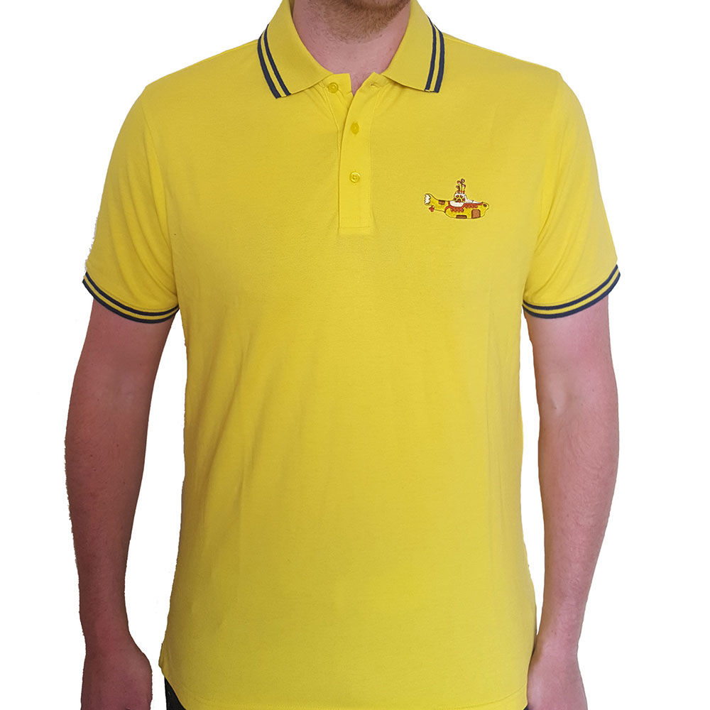 The Beatles - Unisex Polo Shirt: Yellow Submarine.