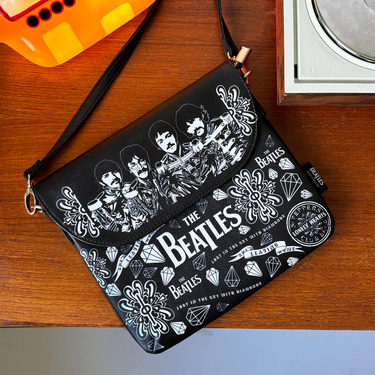 The Beatles - The Beatles Sgt. Pepper Black Mini Bag