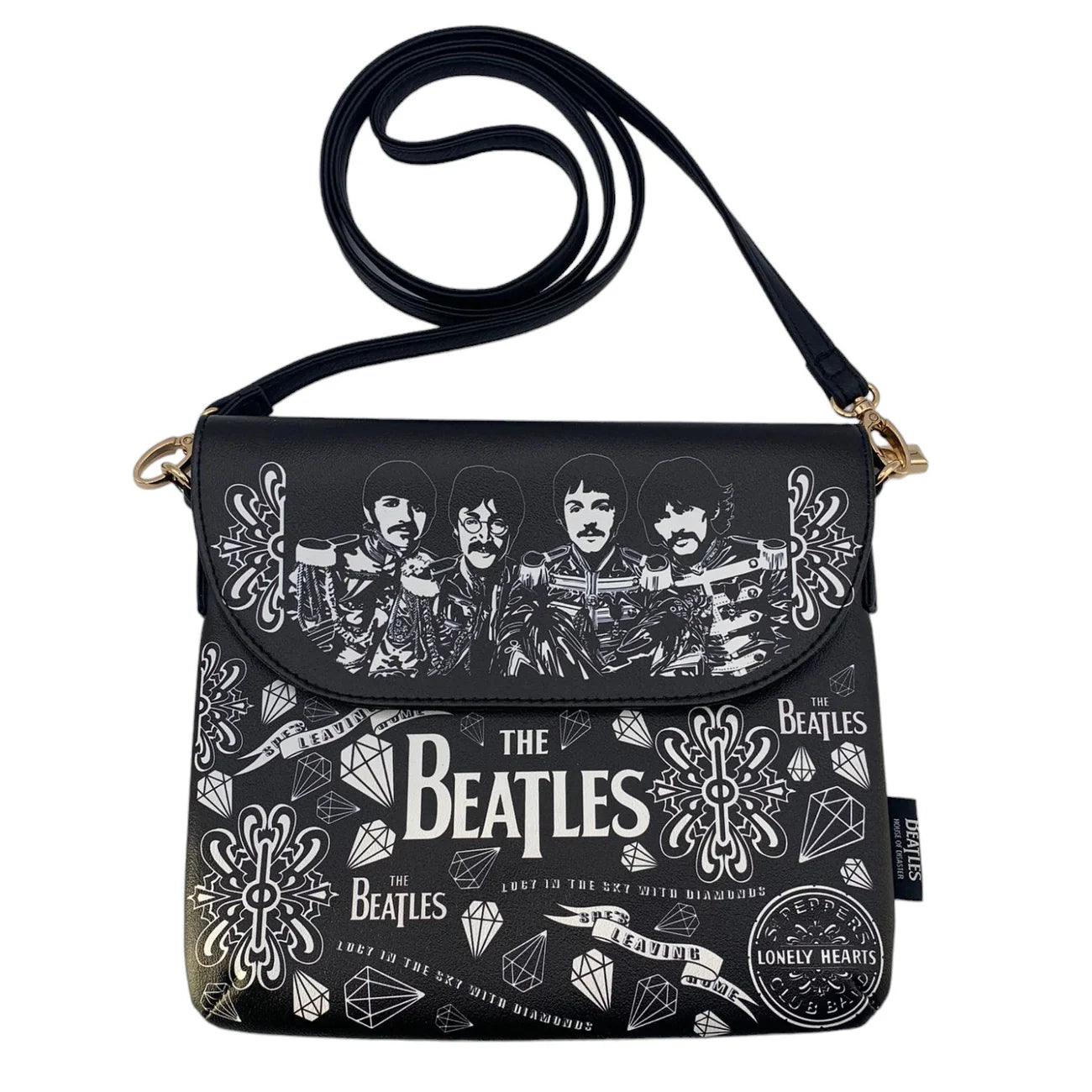 The Beatles - The Beatles Sgt. Pepper Black Mini Bag